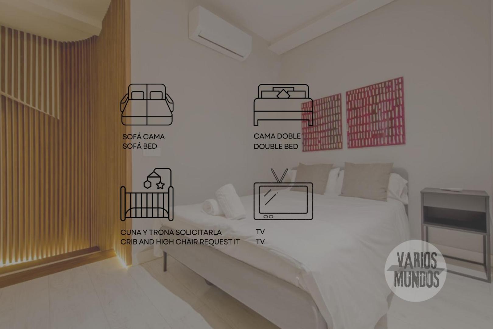 Apt Con Estilo - 5Pax En Zona Tirso-Centro E1 马德里 外观 照片